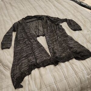 Escada Black and Silver High-low Women's Cardigan